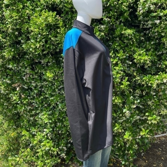 Miami Marlins Baseball Official Merch Lightweight 1/4 Zip Shirt - Picture 4 of 8